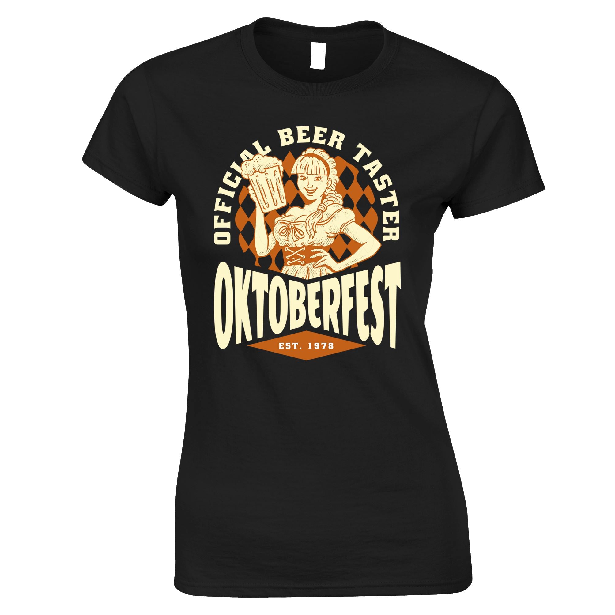 Oktoberfest Beer Taster Womens T Shirt