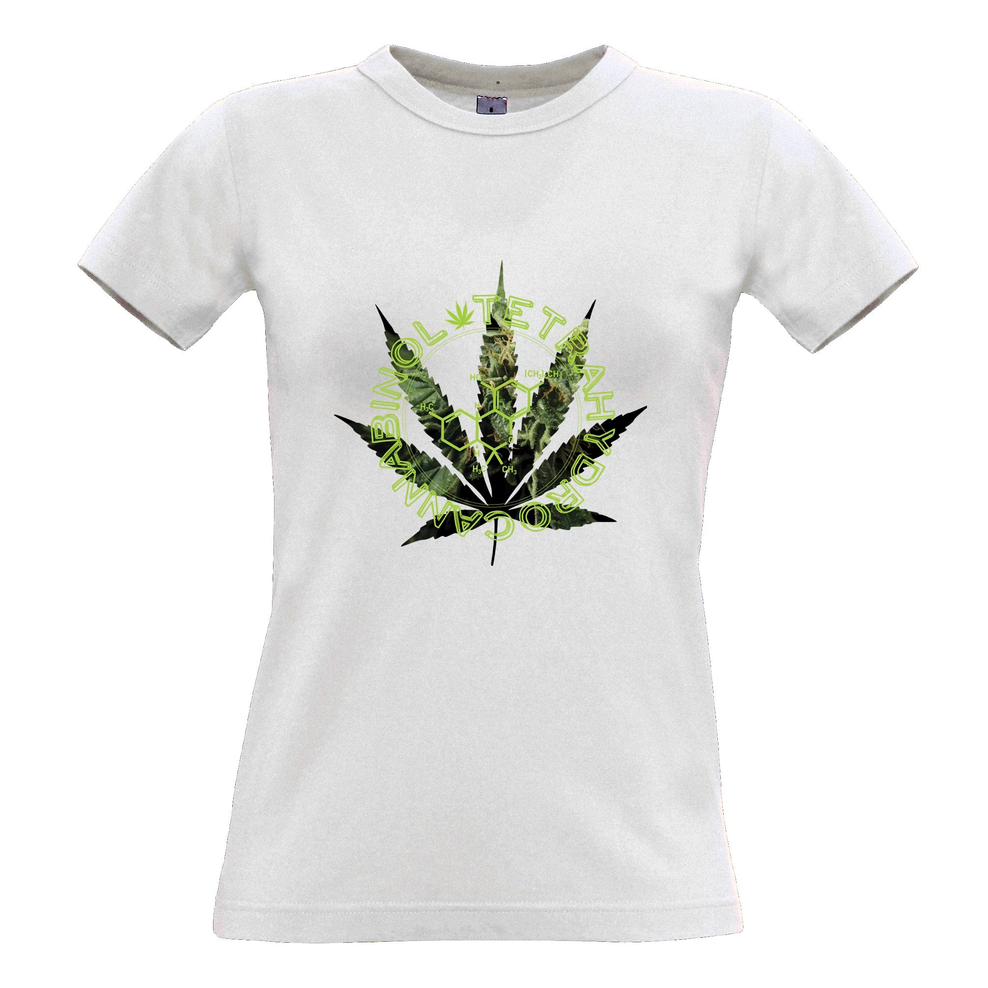 Chemical Make Up Of Cannabis Womens T Shirt