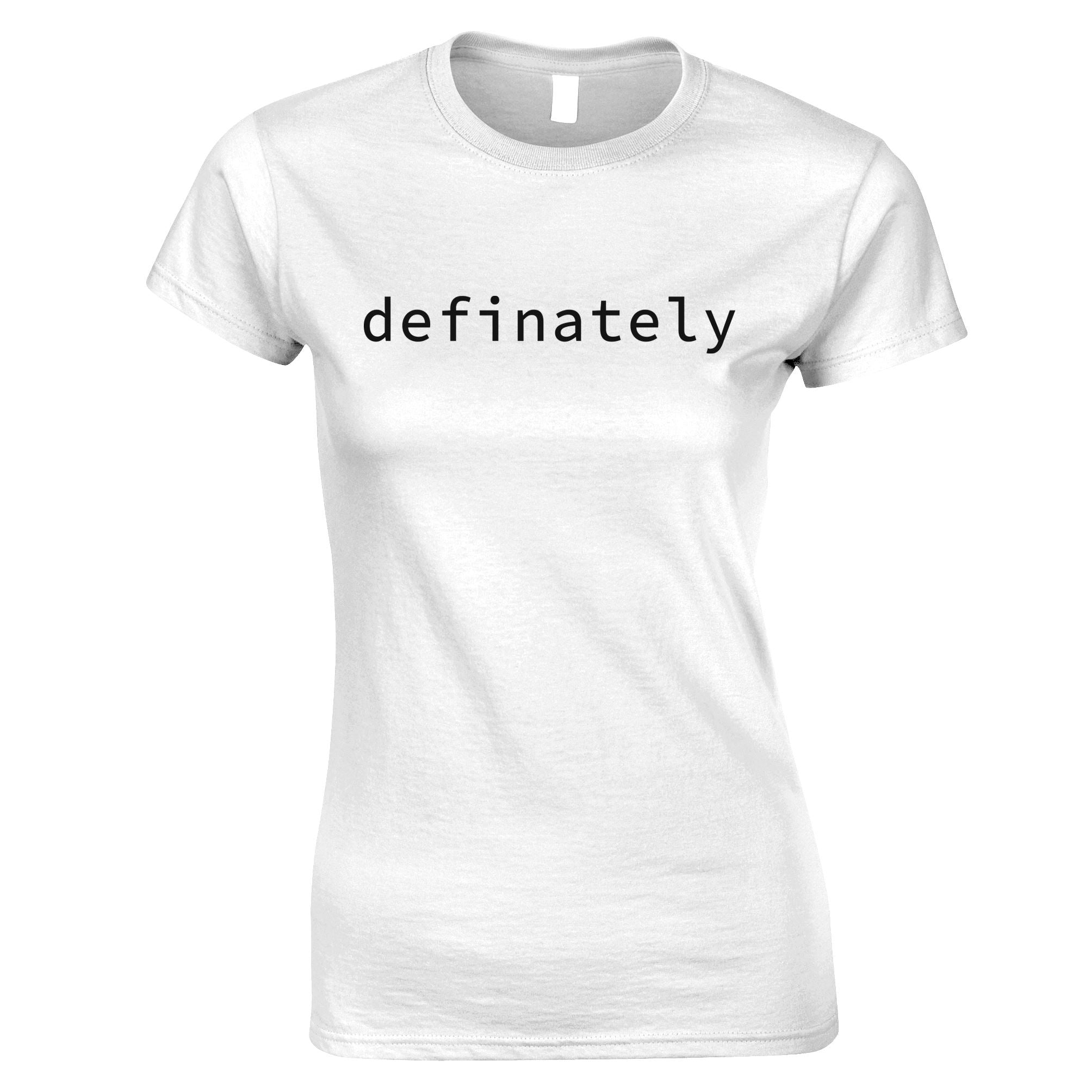 Definately A Bent Copper Womens T Shirt