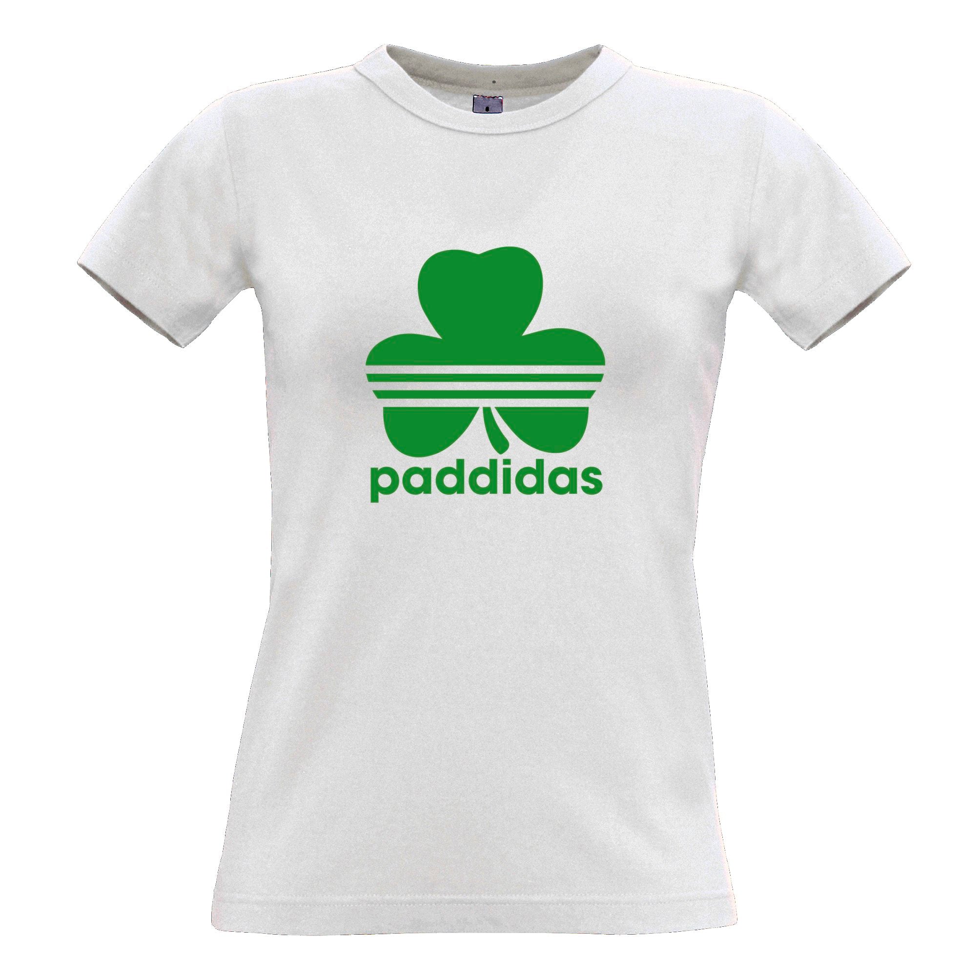 Paddidas St Patricks Day Womens T Shirt