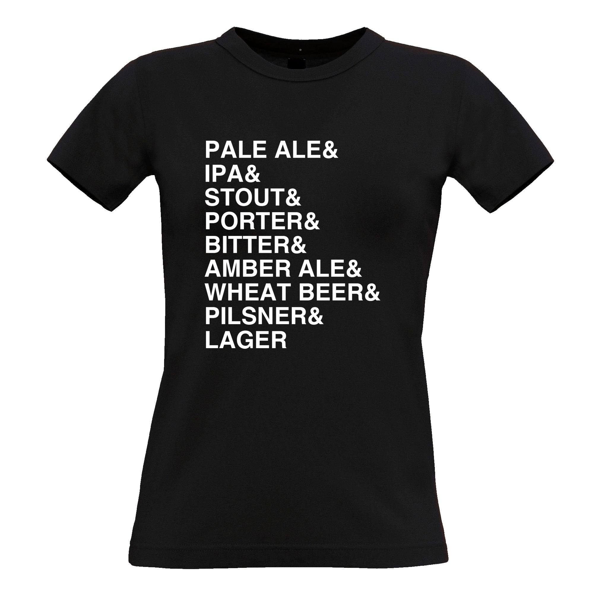 Beer Womens T Shirt More Than Lager Checklist