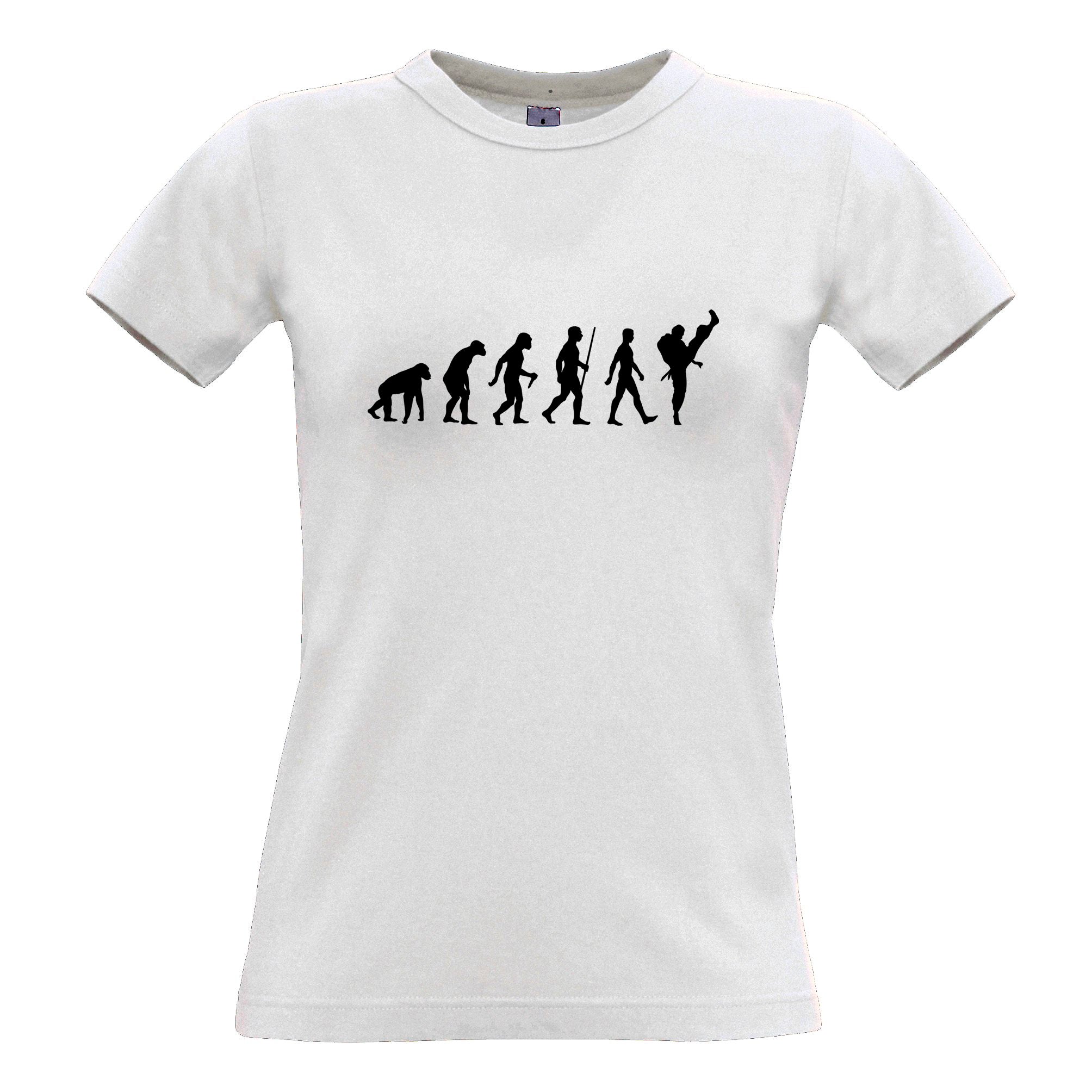 Martial Arts Womens T Shirt The Evolution Of Karate