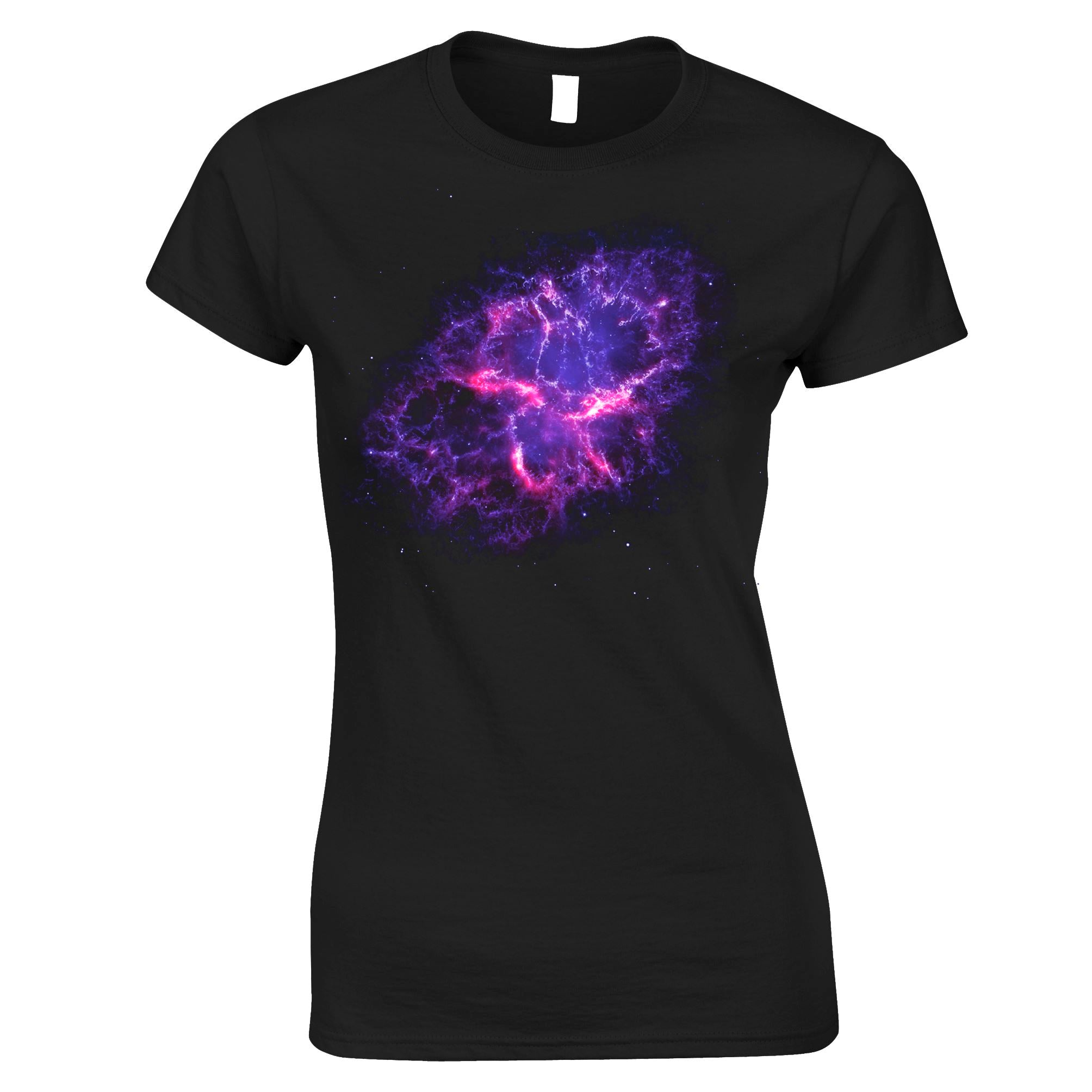 Crab Nebula Space Womens T Shirt