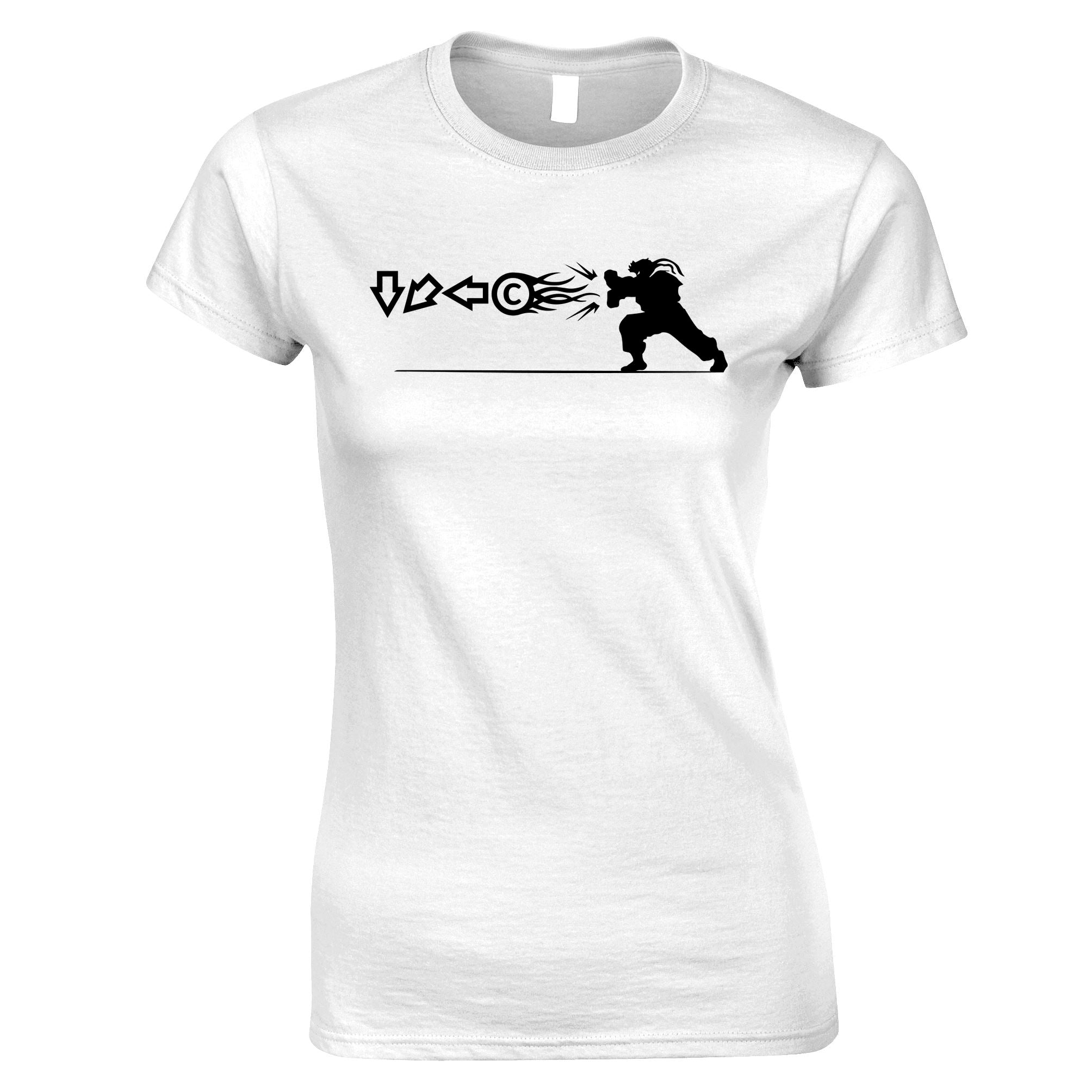 Hadoken Combo Womens T Shirt