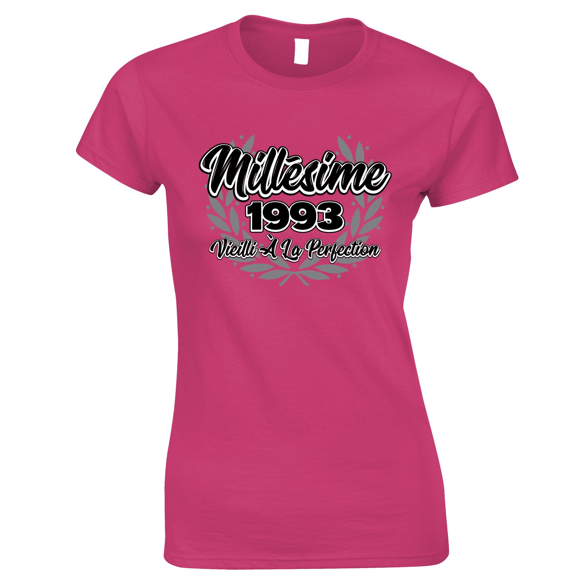 French 30th Birthday Womens T Shirt Aged to Perfection