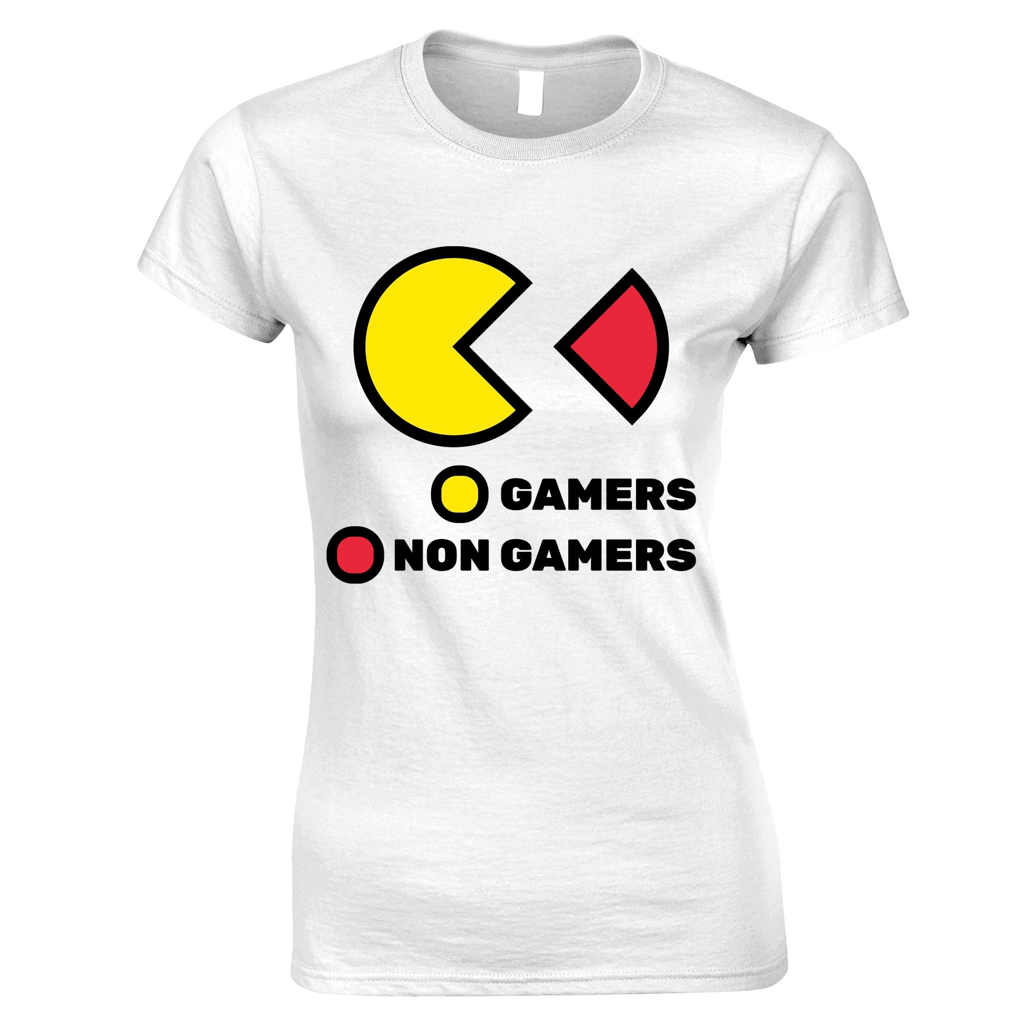 Gamers vs. Non-Gamers Womens T Shirt