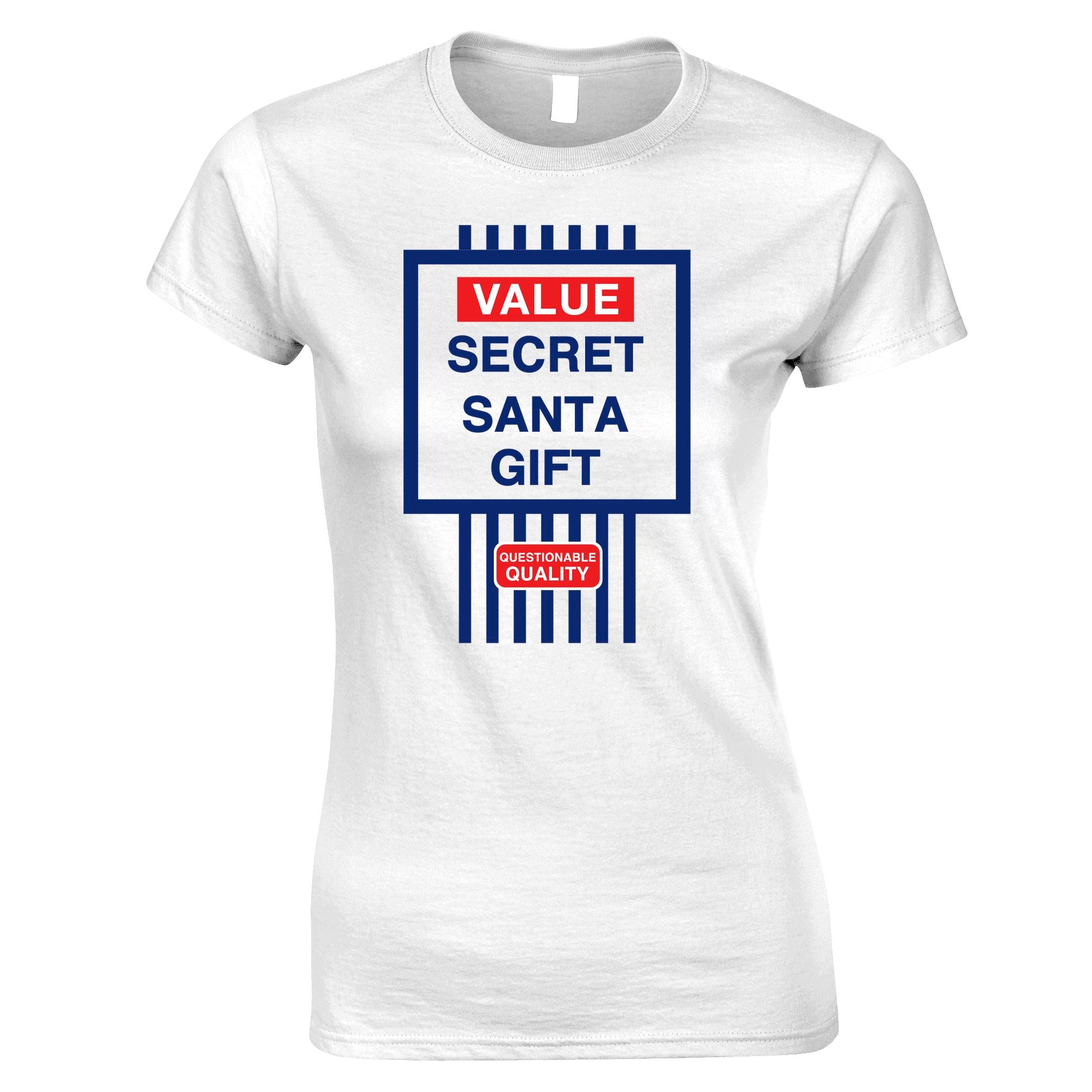 Value Secret Santa Womens T Shirt