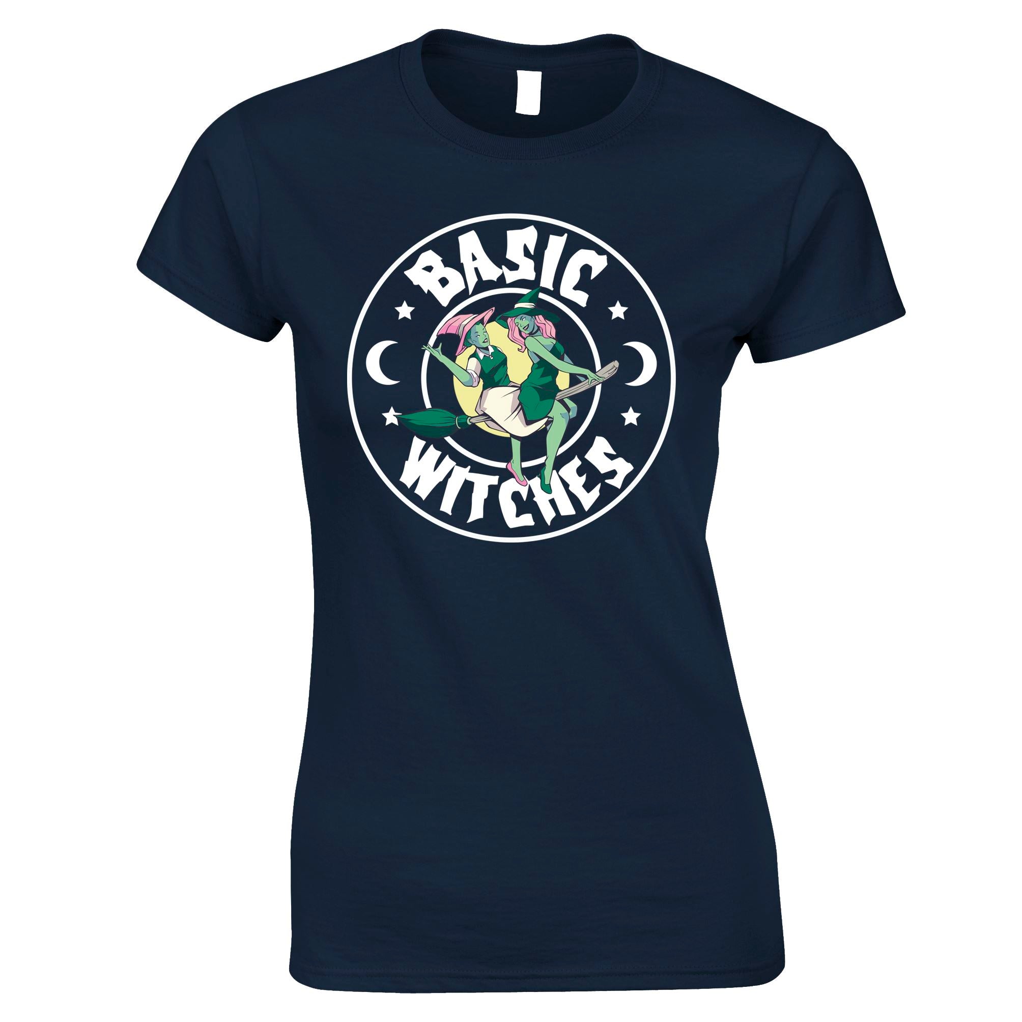 Basic Witches Halloween Womens T Shirt