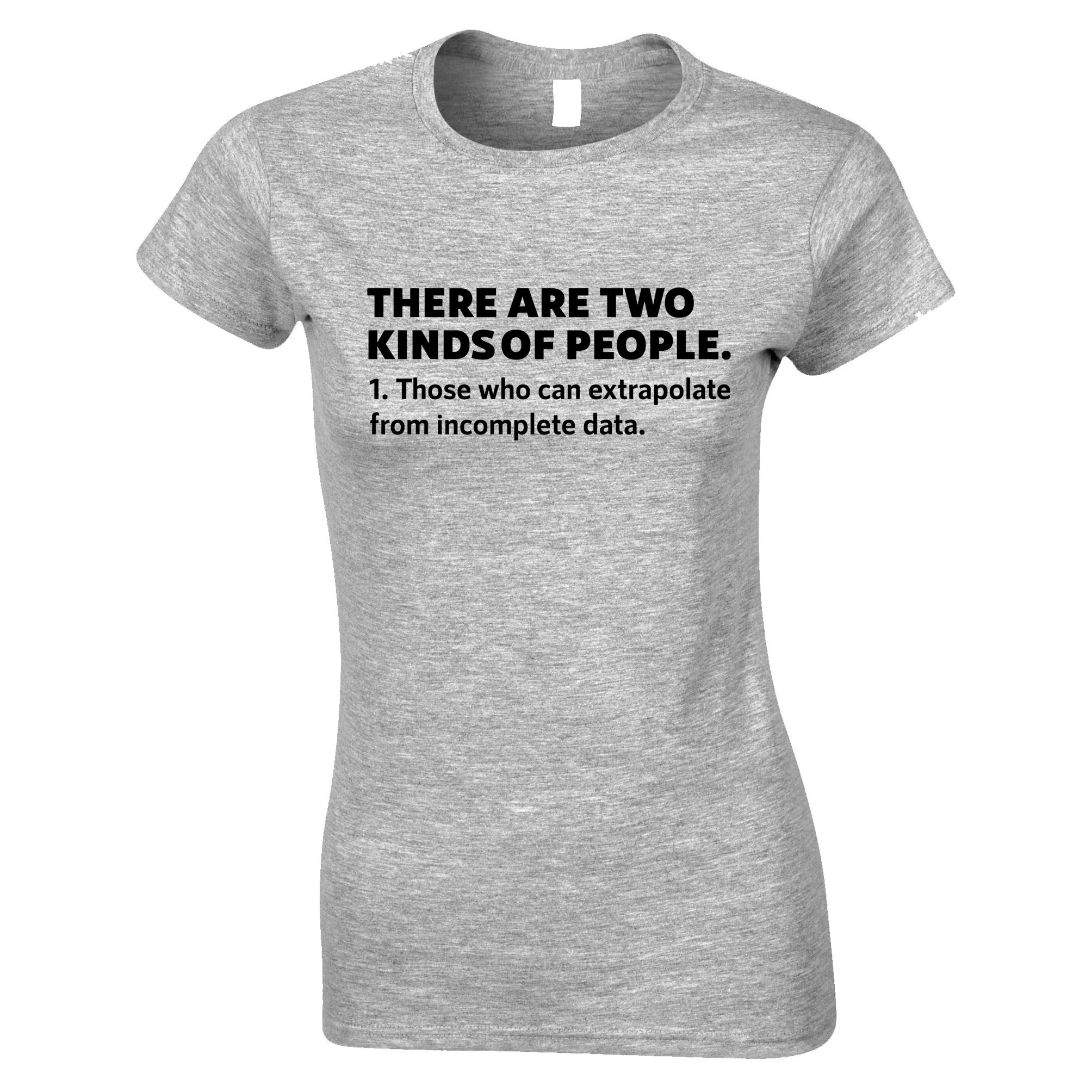 There Are Two Kinds Of People Womens T Shirt