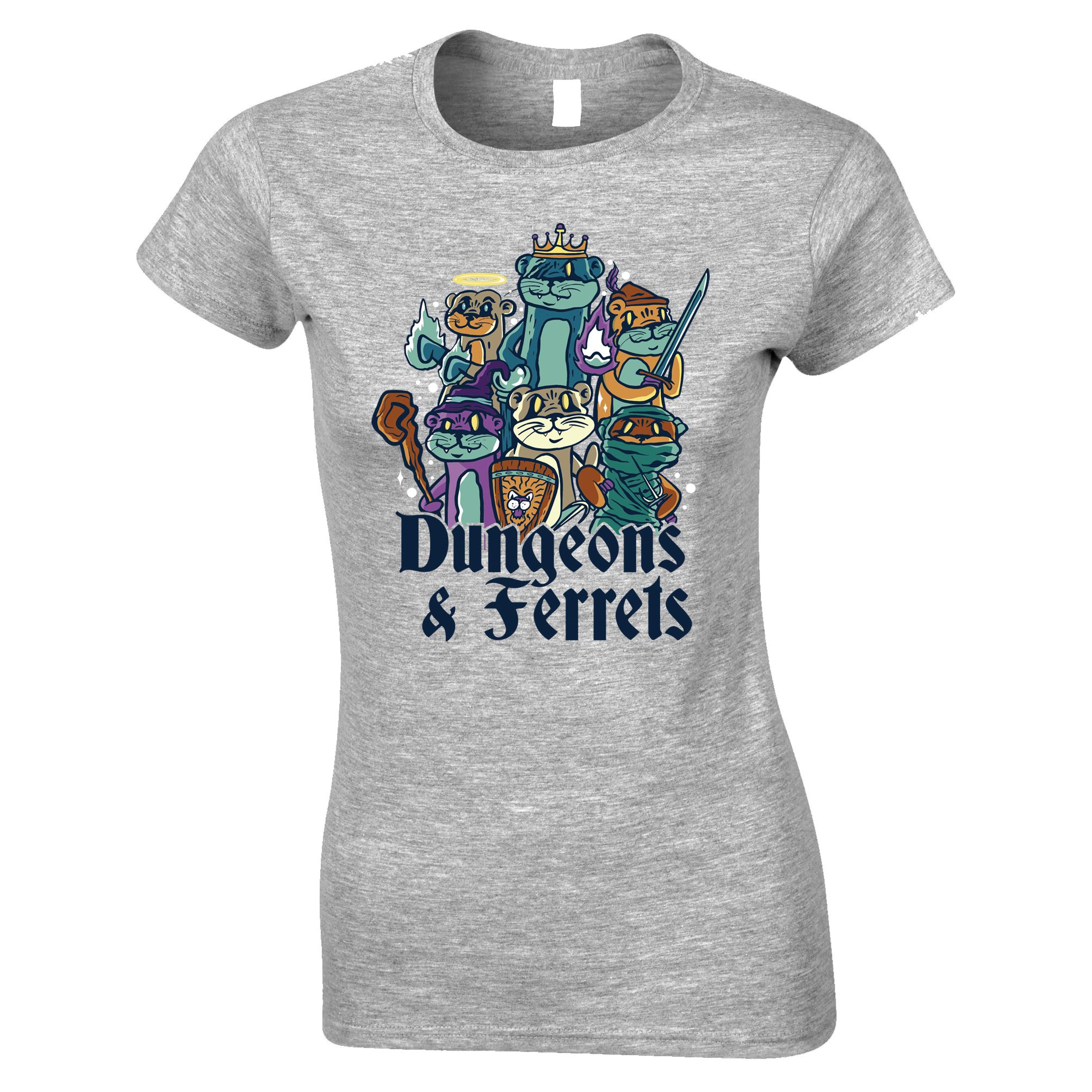 Dungeons and Ferrets Womens T Shirt