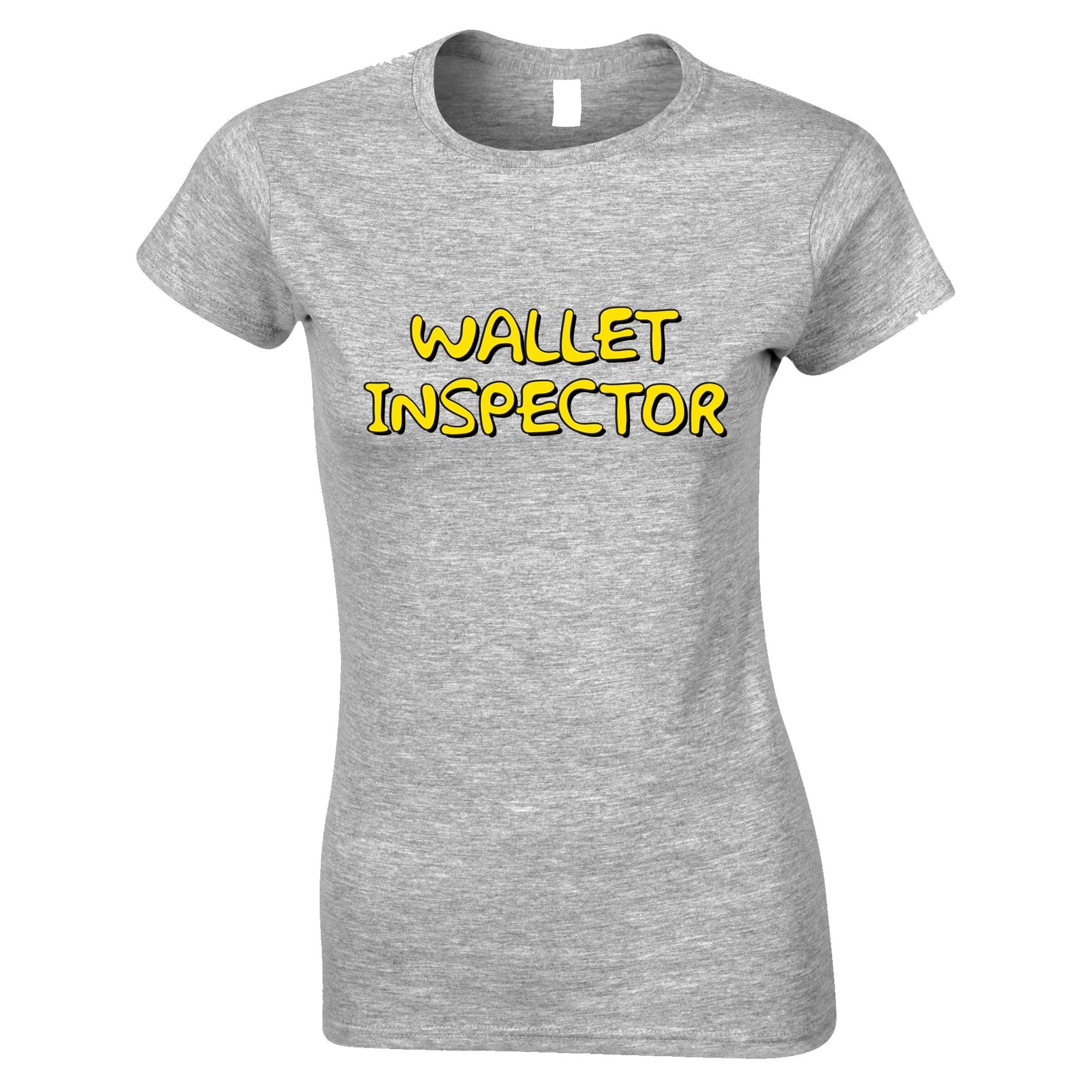 Wallet Inspector Womens T Shirt