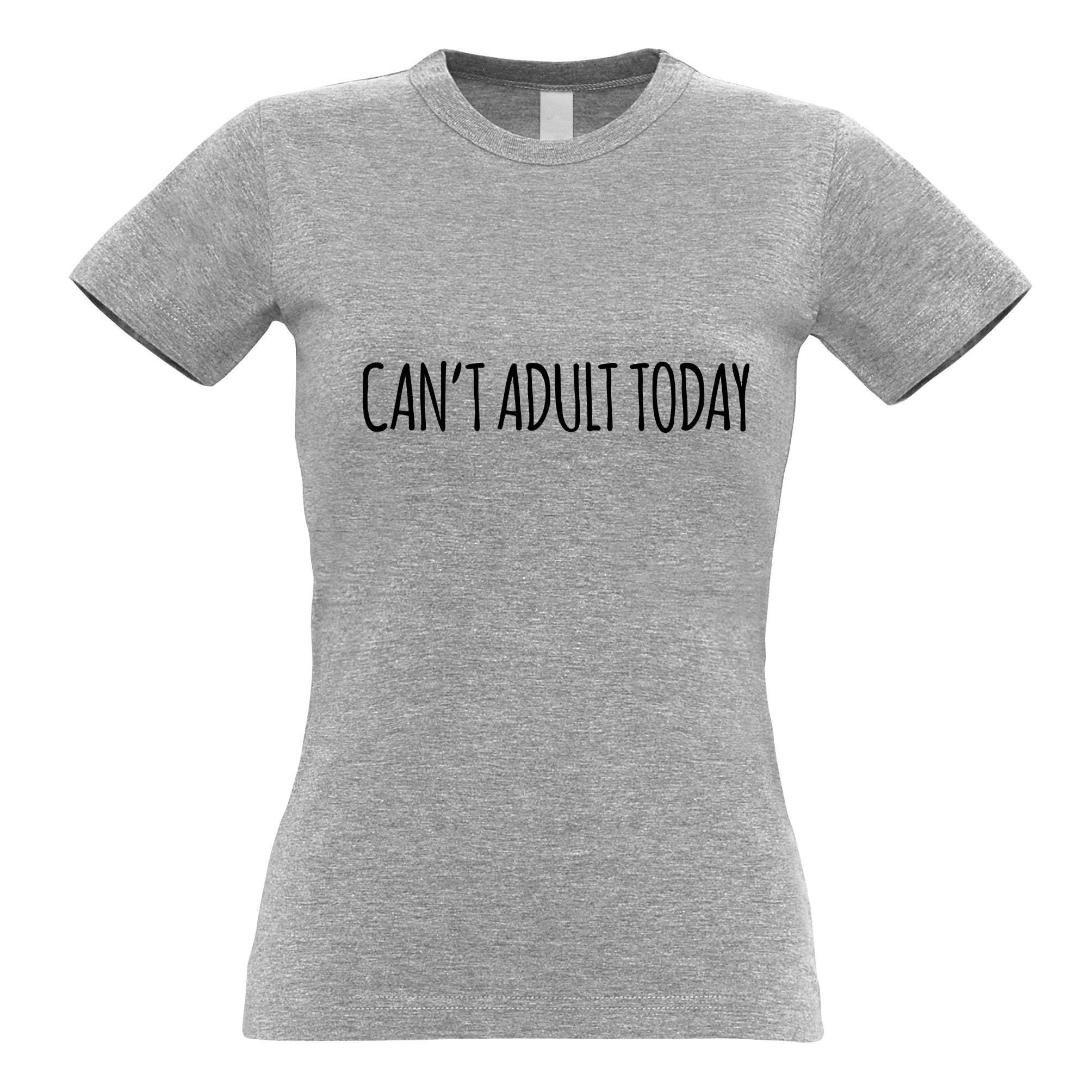 Can't Adult Today Womens T Shirt