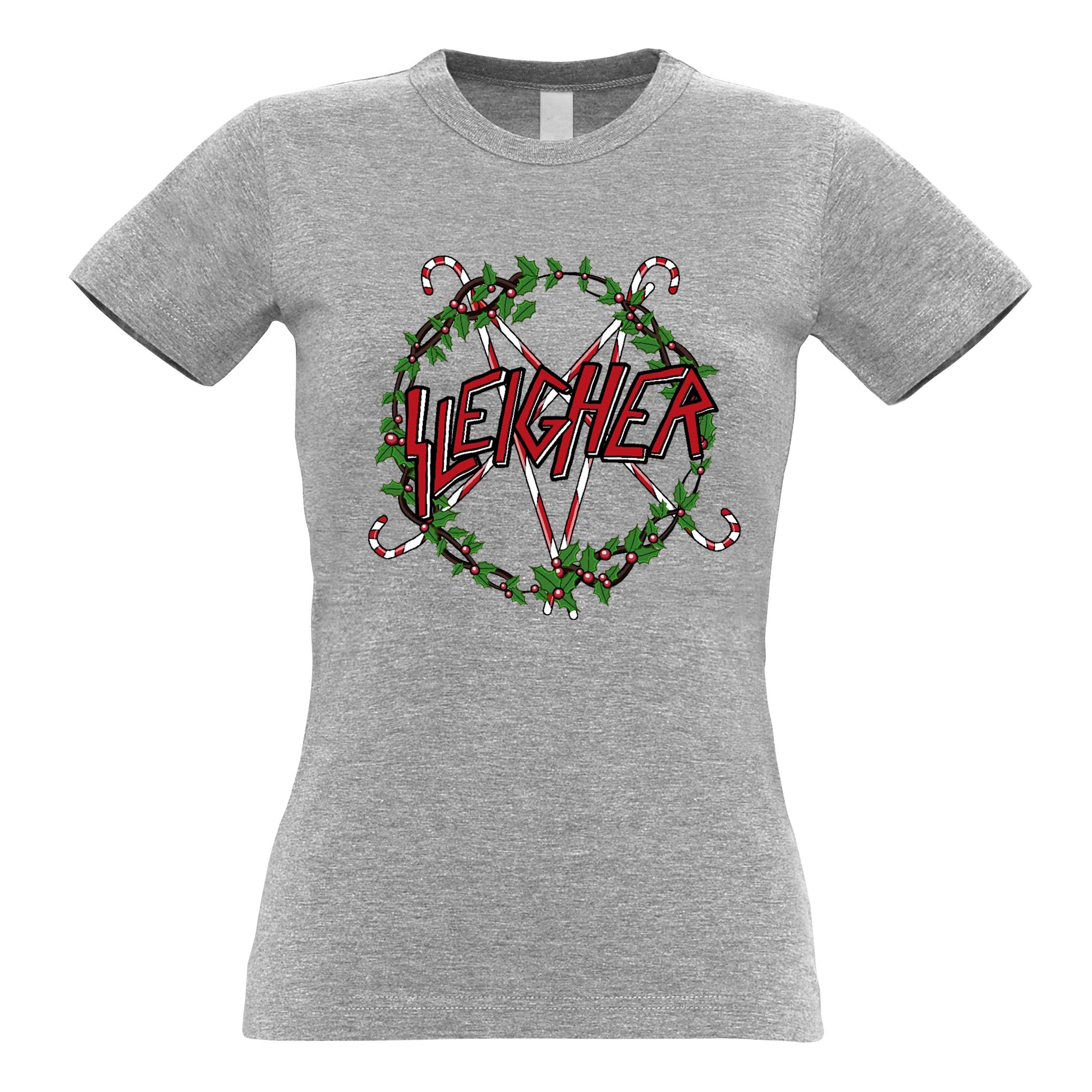 Sleigher Christmas Womens T Shirt