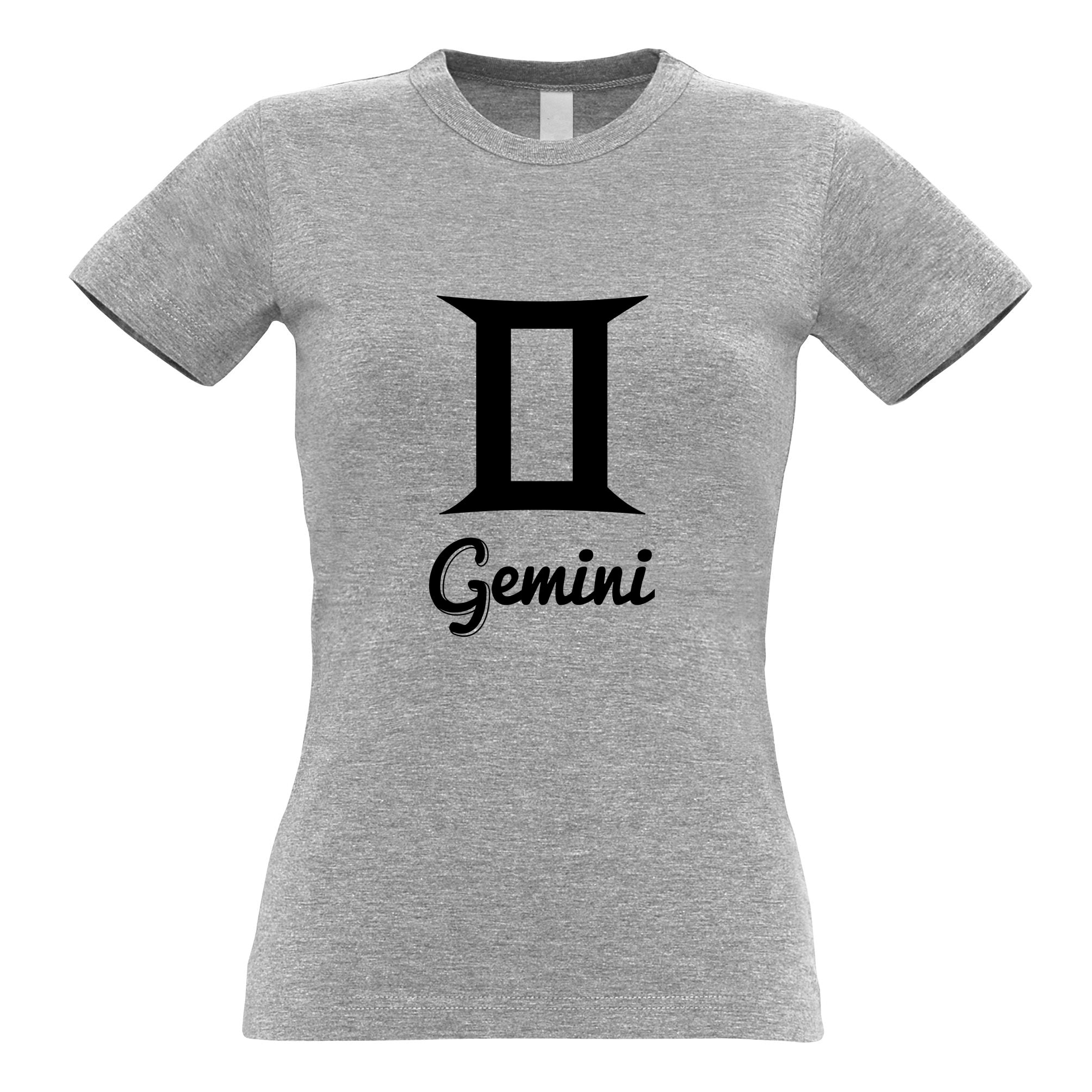 Horoscope Womens T Shirt Gemini Zodiac Star Sign Birthday