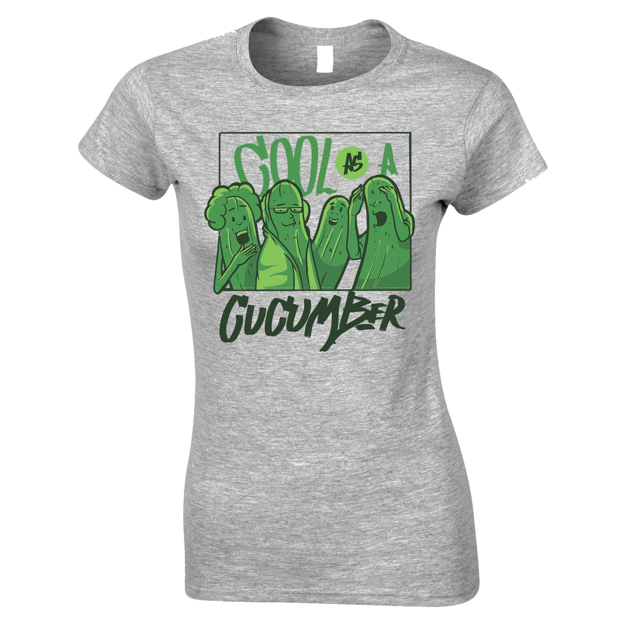 Cool As A Cucumber Womens T Shirt