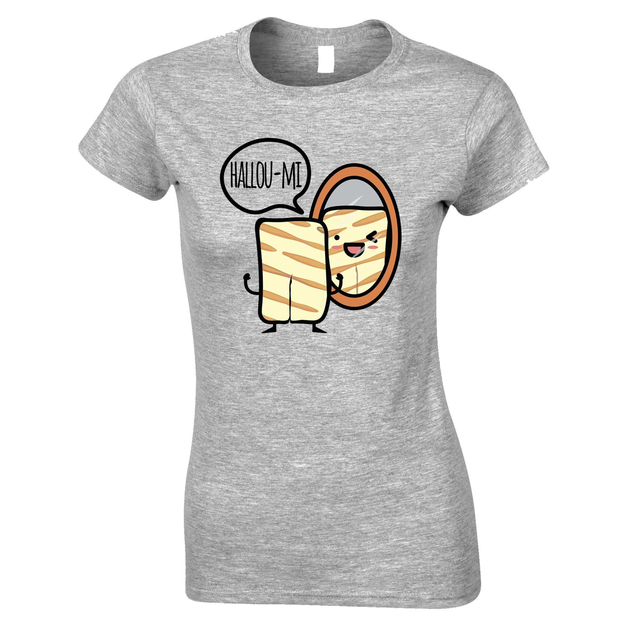 Halloumi Mirror Womens T Shirt