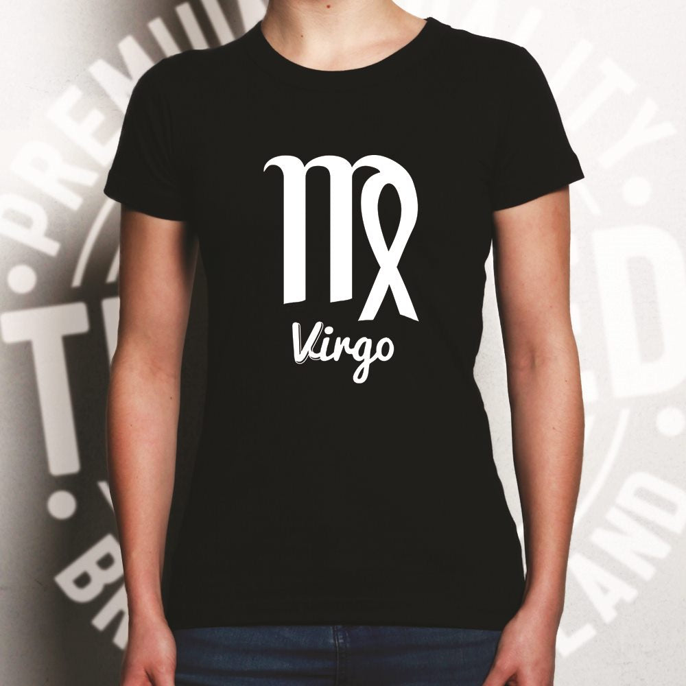 Horoscope Womens T Shirt Virgo Zodiac Star Sign Birthday