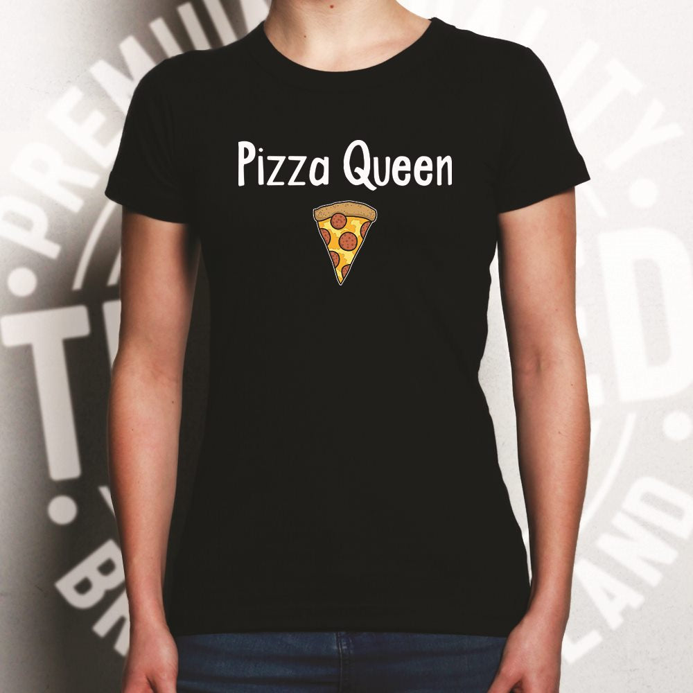 Pizza Queen Womens T Shirt