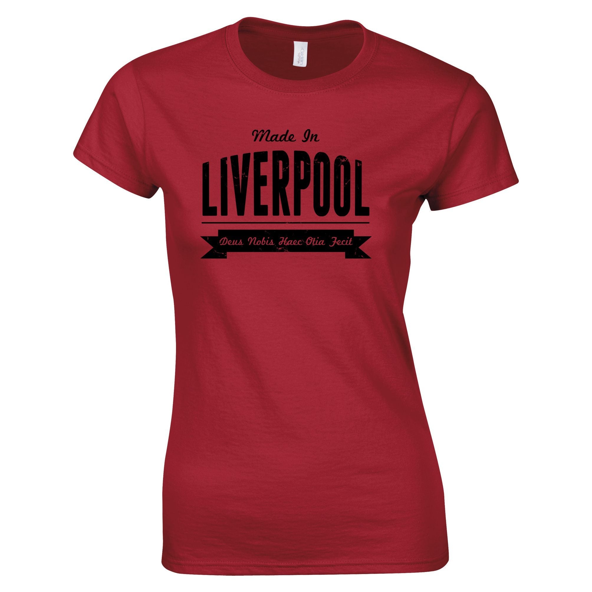 Made in Liverpool Womens T Shirt