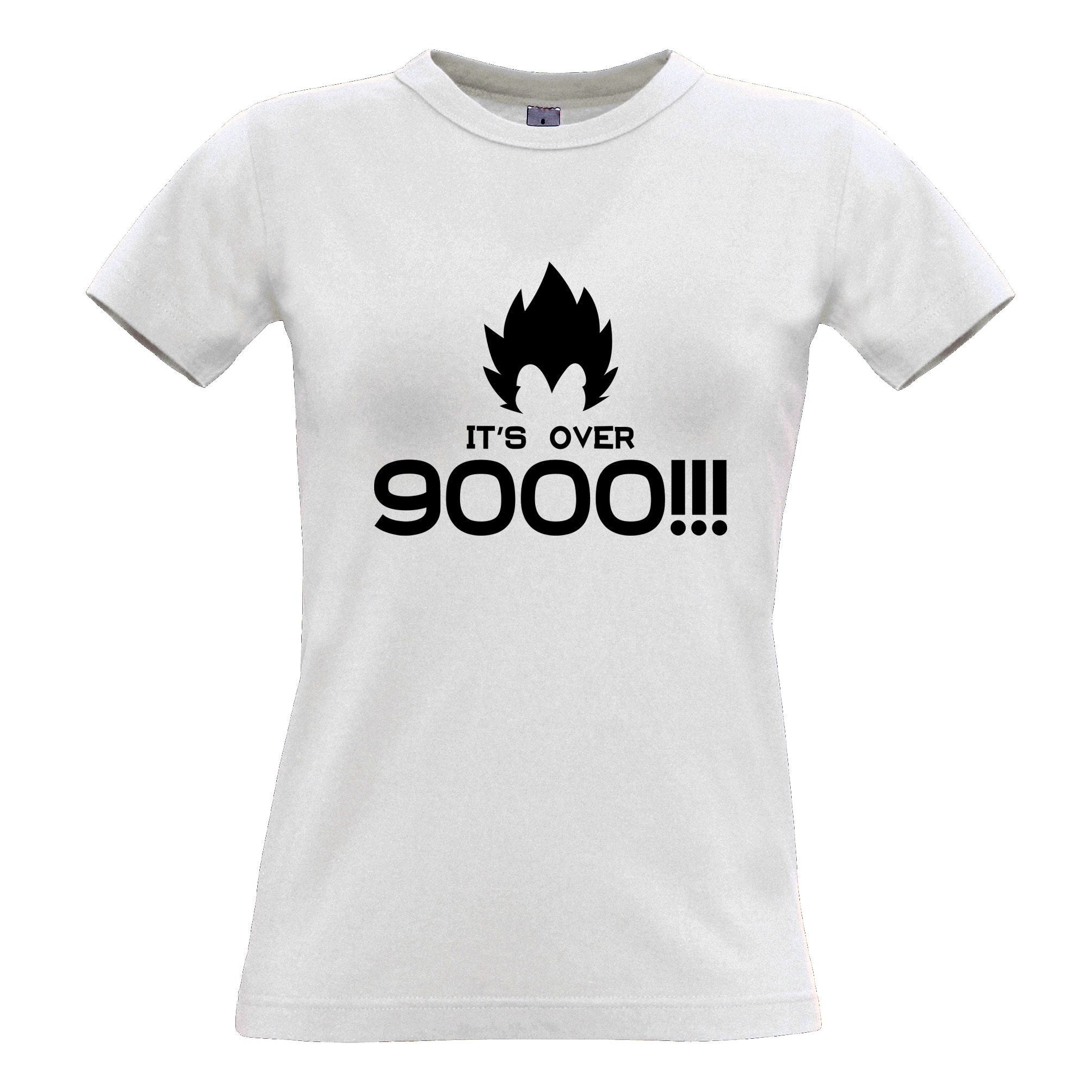 Anime It's Over 9000 Womens T Shirt