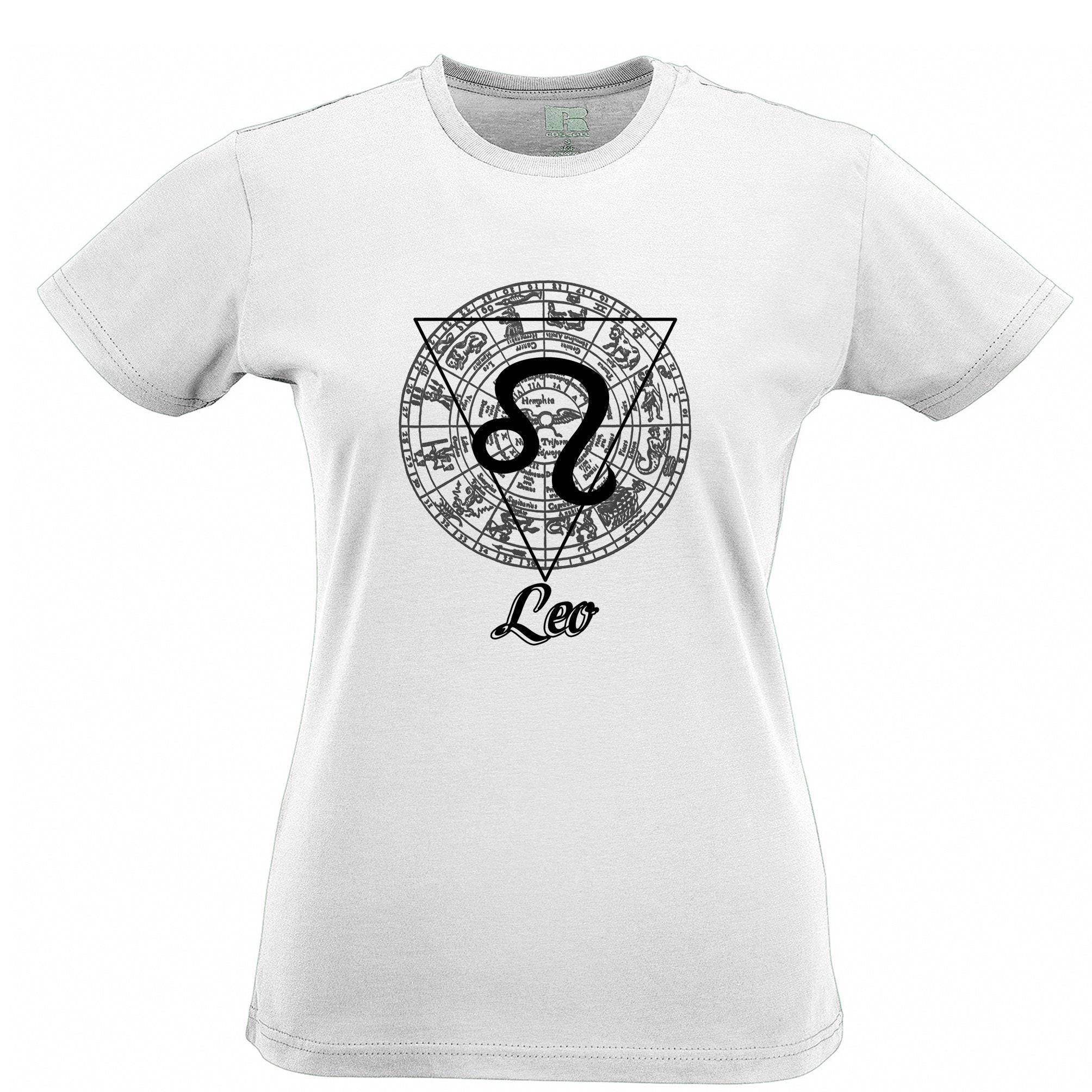 Horoscope Womens T Shirt Leo Zodiac Star Sign Birthday