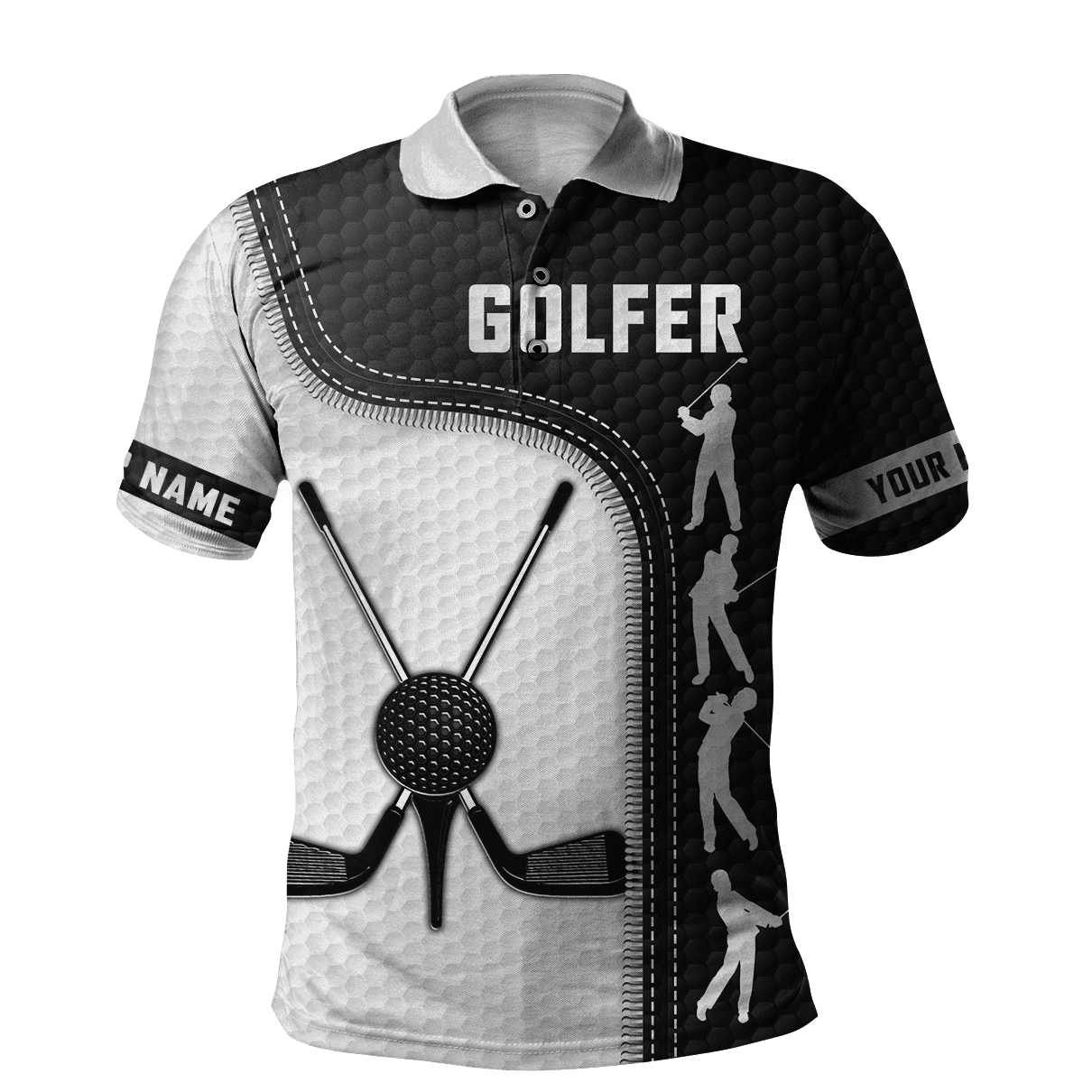 Polo Shirt Short Sleeve Mens Golf Polo Shirts Tee Personalized Golf Lover Shirts