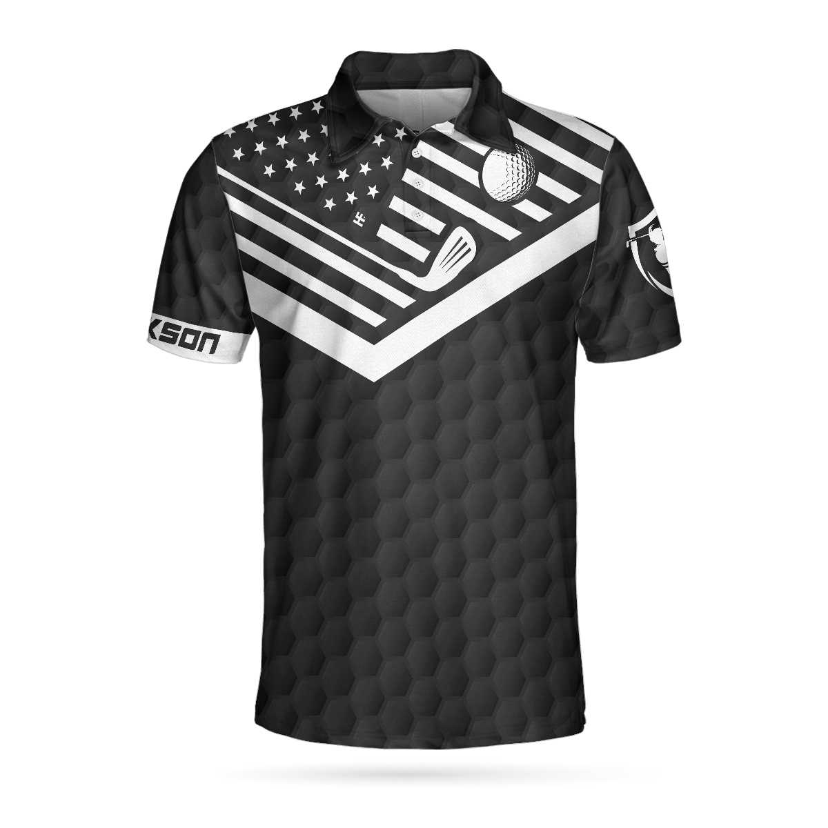 To Find A Mans True Character American Flag Custom Polo Shirt Personalized Golf Shirt For Men