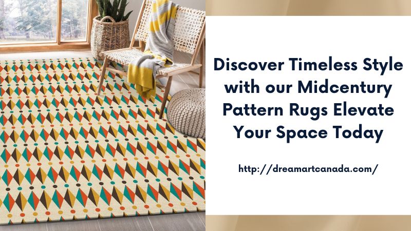 Discover Timeless Style with our Midcentury Pattern Rugs Elevate Your Space Today