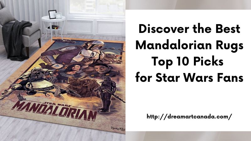 Discover the Best Mandalorian Rugs Top 10 Picks for Star Wars Fans