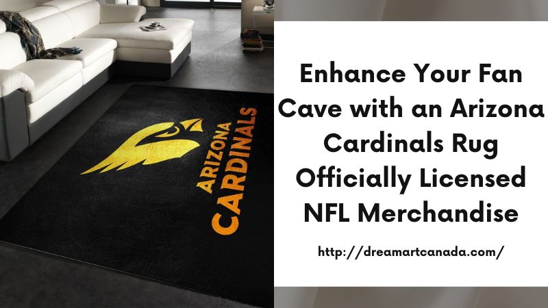 Enhance Your Fan Cave with an Arizona Cardinals Rug Officially Licensed NFL Merchandise