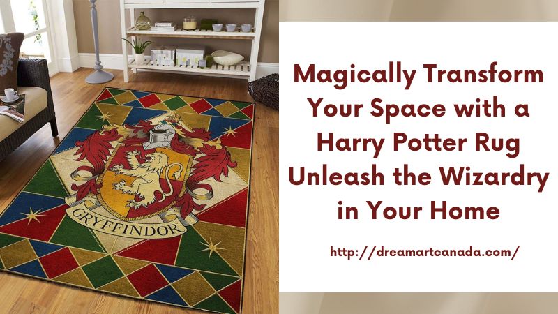 Magically Transform Your Space with a Harry Potter Rug Unleash the Wizardry in Your Home