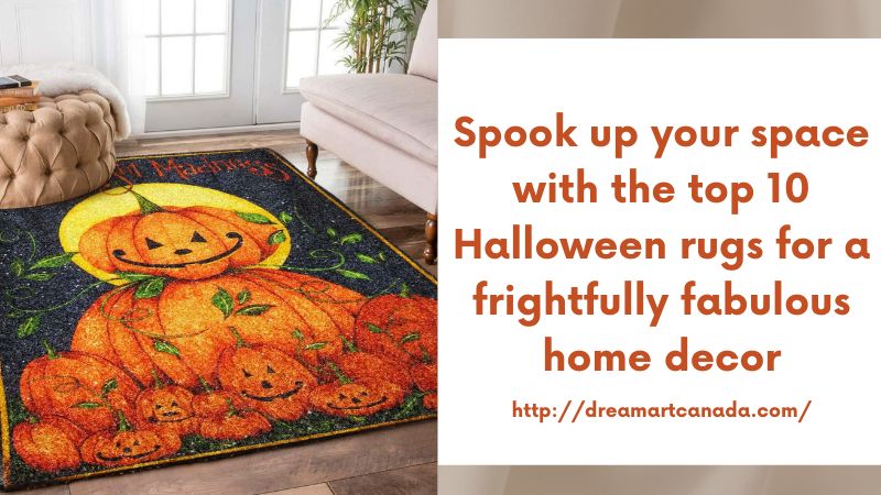 Spook up your space with the top 10 Halloween rugs for a frightfully fabulous home decor