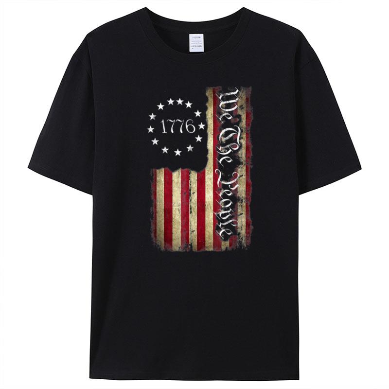 1776 We The People Patriotic American Constitution T-Shirt Unisex