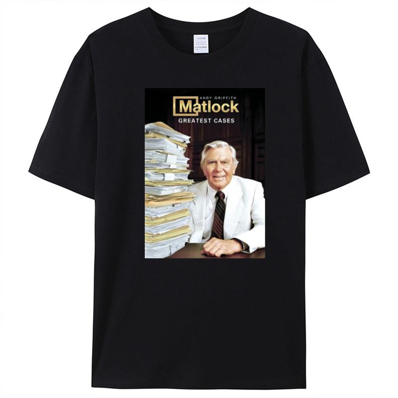 A Love Of Art Monologue Andy Griffith Ben Matlock Greatest Cases T-Shirt Unisex