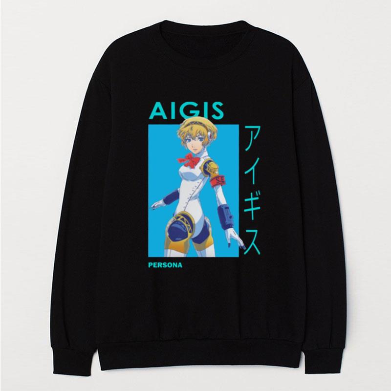 Aigis Sees Aichan Aegis Persona 3 T-Shirt Unisex