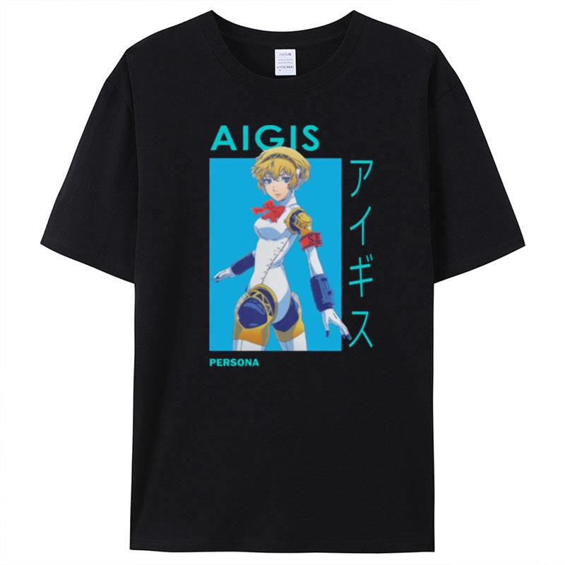 Aigis Sees Aichan Aegis Persona 3 T-Shirt Unisex