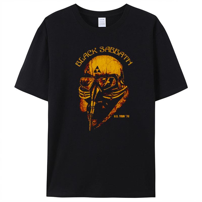 Black Sabbath Official Us Tour 78 T-Shirt Unisex