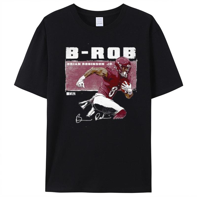 Brian Robinson Jr. Washington B Rob Signature T-Shirt Unisex