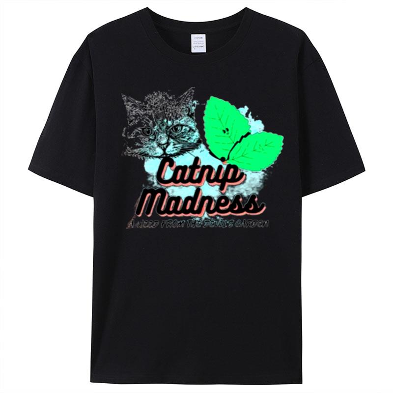 Catnip Madness Mint Design T-Shirt Unisex