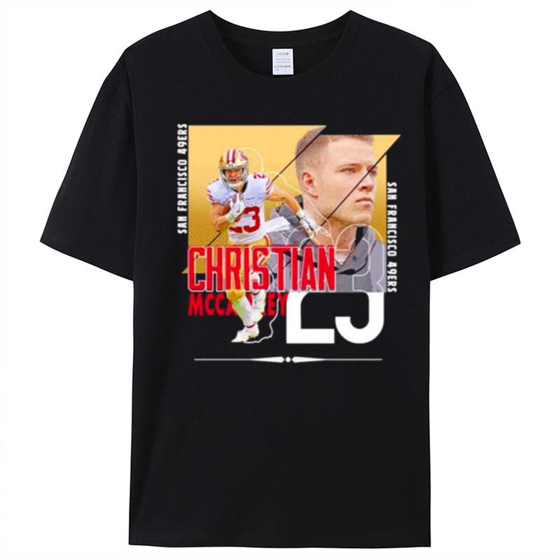 Christian Mccaffrey San Francisco 49Ers Football Poster T-Shirt Unisex