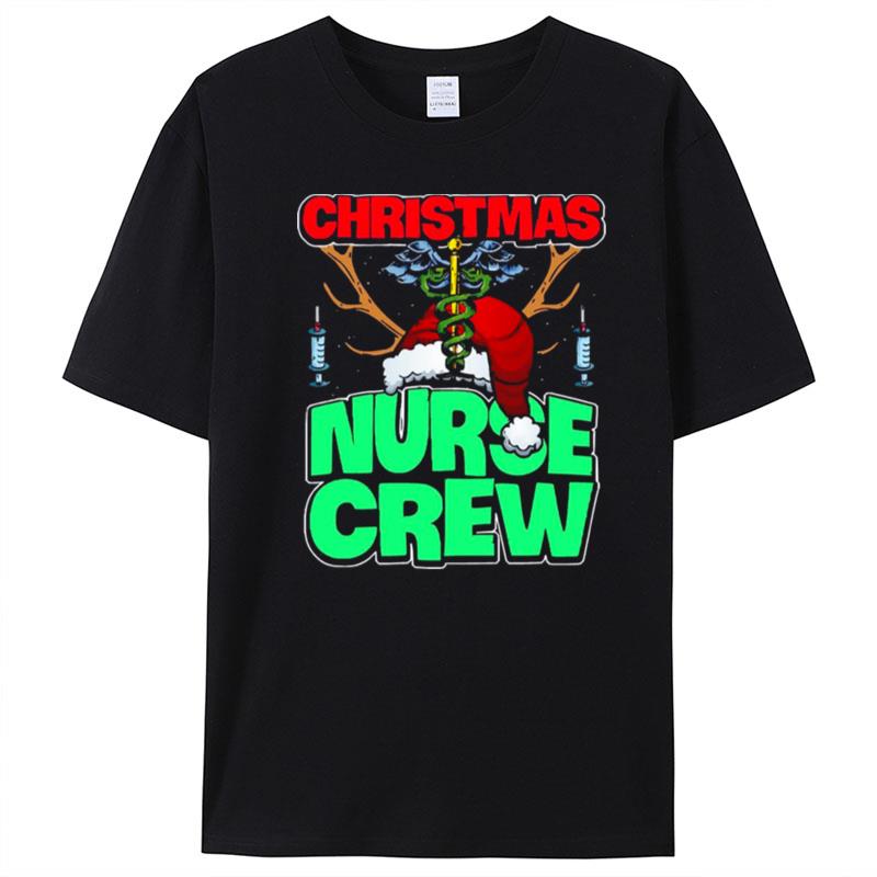 Christmas Nurse Crew Cute Practitioners Nurse Christmas T-Shirt Unisex