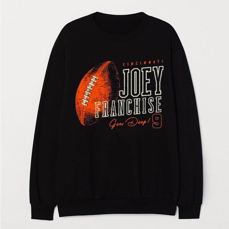 Cincinnati Bengals Football Joey Franchise Signature T-Shirt Unisex