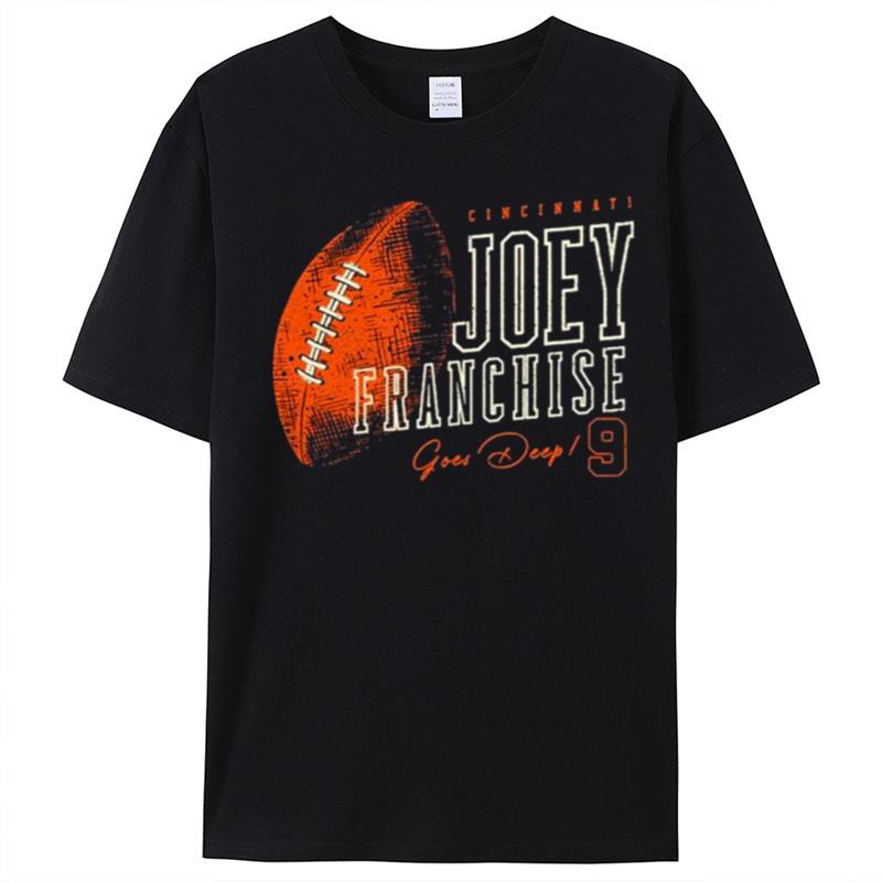 Cincinnati Bengals Football Joey Franchise Signature T-Shirt Unisex