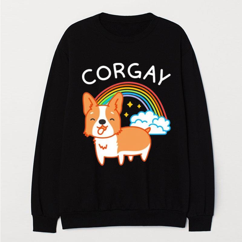 Corgay Pride Corgi T-Shirt Unisex