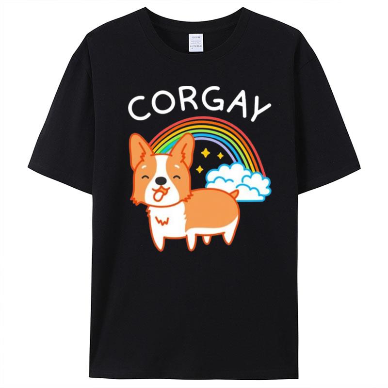 Corgay Pride Corgi T-Shirt Unisex