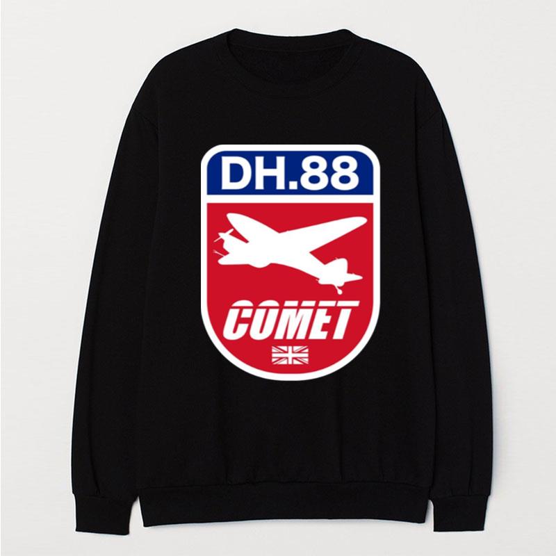 Dh88 Comet Retro Design T-Shirt Unisex