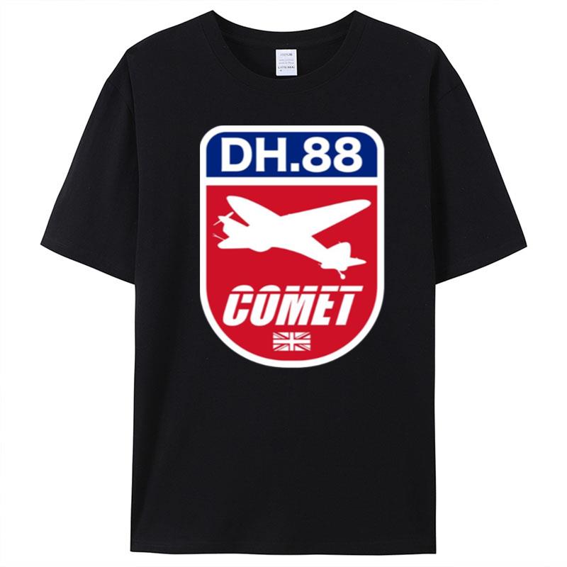 Dh88 Comet Retro Design T-Shirt Unisex