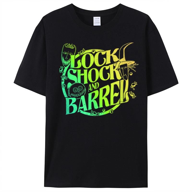 Disney The Nightmare Before Christmas Lock Shock & Barrel V2 T-Shirt Unisex