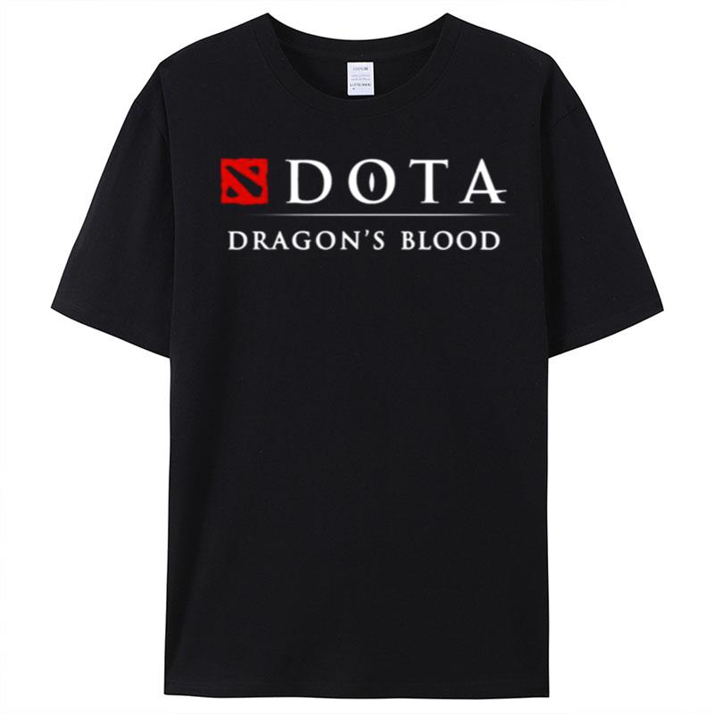 Dota 2 Anime Dragons Blood T-Shirt Unisex