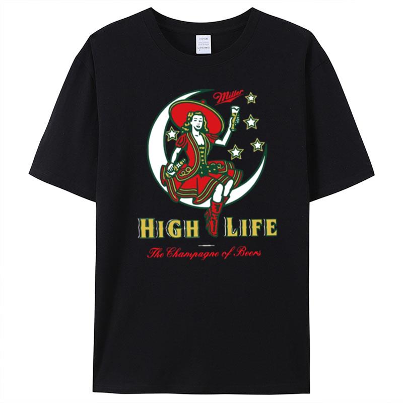 Drink And Drunk Why Not Miller High Life T-Shirt Unisex